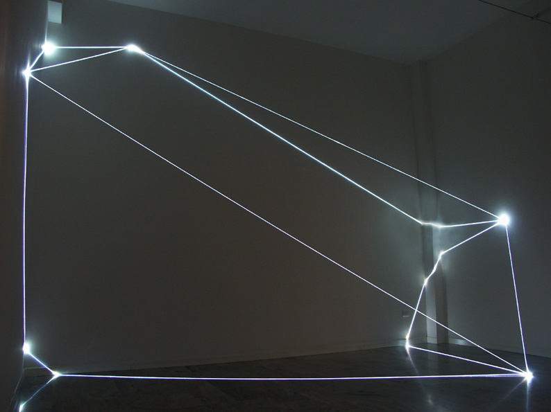CARLO BERNARDINI 2004, Seconda sala nella Galleria Spazia, Bologna.